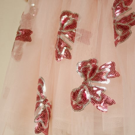 【Konges Sløjd】YVONNE SLEEVE DRESS - BELLA BOW