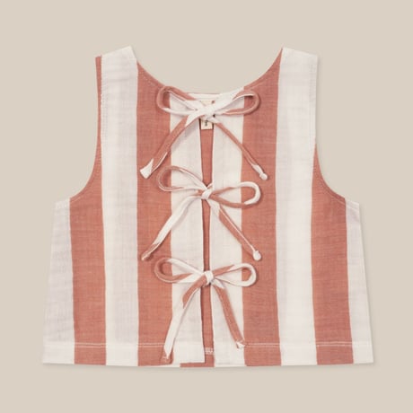 【Organic Zoo】Sienna Stripes Resort Top | yonka