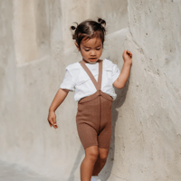 EIRLYS ROMPER mabli フリル付きロンパース マブリ　18m MABLI】EIRLYS ROMPER - MAIZE | yonka