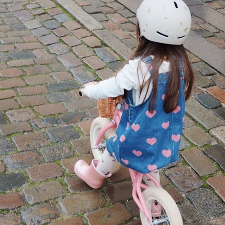 【Konges Sløjd】MAGOT OVERALL DRESS GOTS - BON COEUR PINK