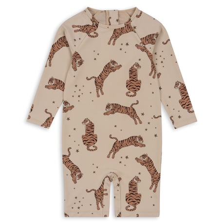 【Konges Sløjd】ASTER ONESIE GRS - TIGER