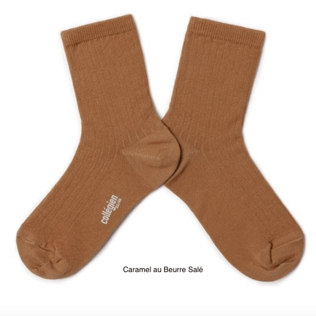 【Collégien】Paul Lightweight Ribbed Socks