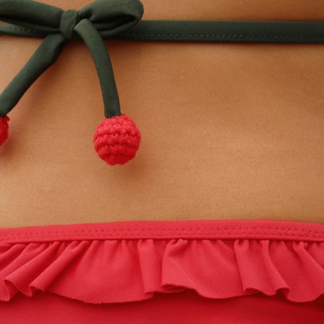 【Konges Sløjd】CHERRY BIKINI GRS - CHERRY