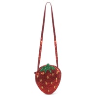 【Konges Sløjd】TUT STRAWBERRY SHOULDER BAG - BARBADOS CHERRY