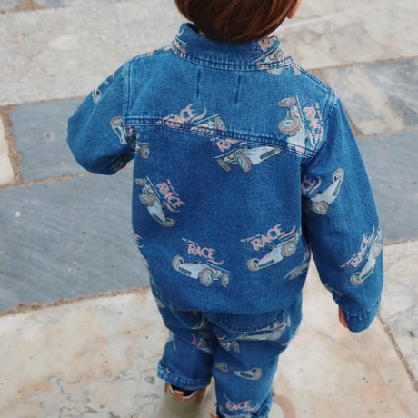 【Konges Sløjd】MAGOT PANTS GOTS - RACE DENIM