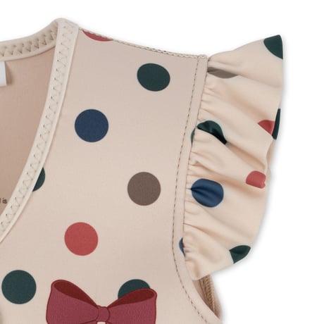 【Konges Sløjd】NEOPRENE FLOAT VEST FRILL - KITTY