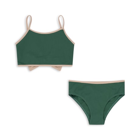 【Konges Sløjd】BOWIE SWIM BIKINI - SMOKE PINE