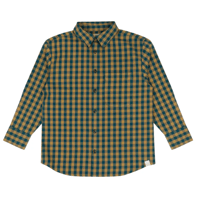 【JENEST】SCOTT SHIRT - HAZELNUT BROWN, SEA GREEN, DARK GREY, BLUE CHECK