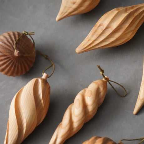 【lemitoys】Wooden Christmas Ornaments #2