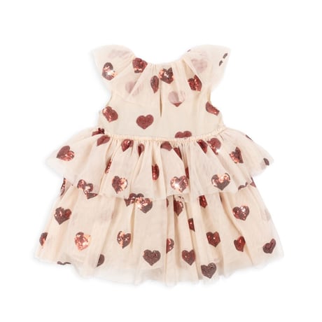 【Konges Sløjd】YVONNE FAIRY DRESS GRS - BUTTERCREAM