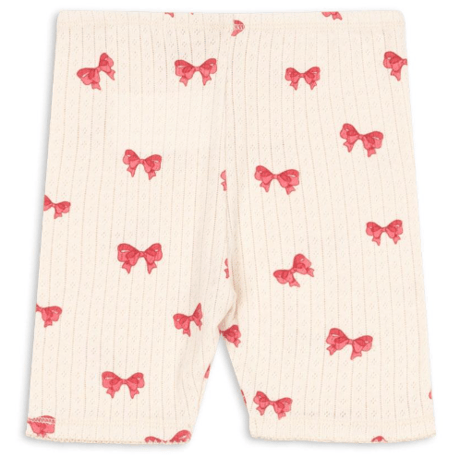 【Konges Sløjd】MINNIE SHORT LEGGING GOTS - ROSIA BOW