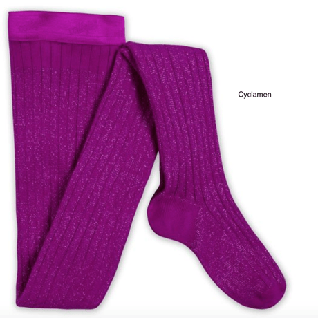 【Collégien】Amélie Glitter Ribbed Tights