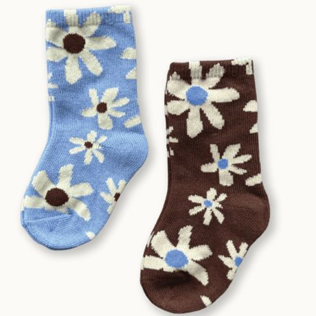 【GROWN】Wild Flower 2-Pack Socks