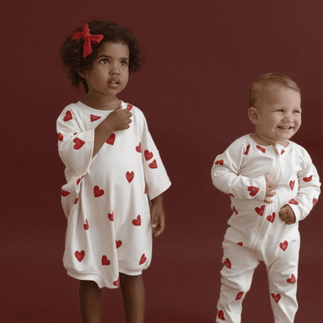 【cinnamonbaby】More Amor Tshirt Romper