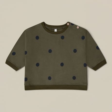 【Organic Zoo】Olive Dots Sweatshirt