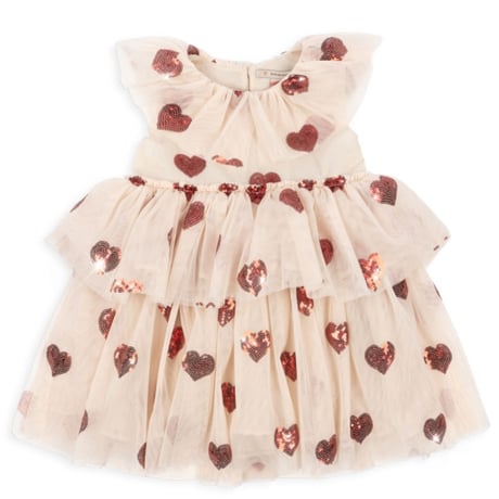 【Konges Sløjd】YVONNE FAIRY DRESS GRS - BUTTERCREAM