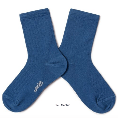 【Collégien】Paul Lightweight Ribbed Socks