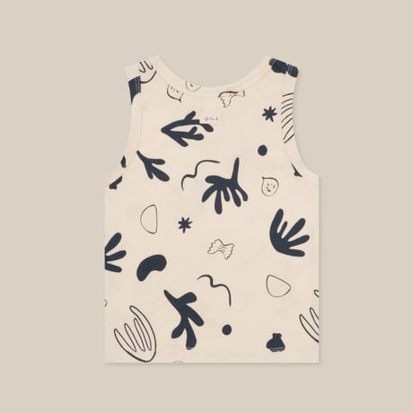 【Organic Zoo】Capri Vest Undyed Cotton
