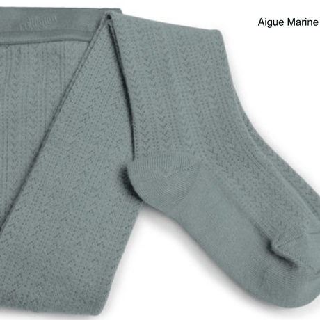 【Collégien】Angélique Pointelle Merino Wool Tights