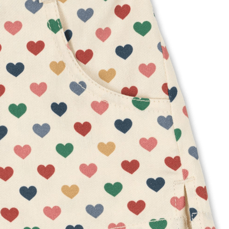 【Konges Sløjd】FRANKIE MINI SHORTS GOTS - COEUR COLORÉ