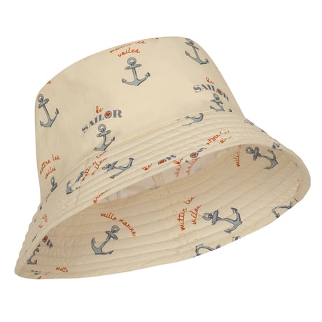 【Konges Sløjd】ASNOU BUCKET HAT - ANCRE