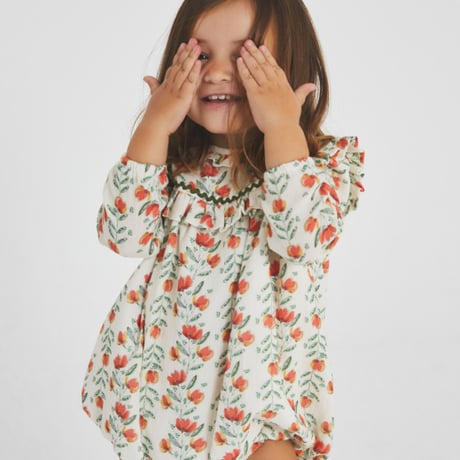 【Birinit Petit】Lorraine romper / Ranita Lorraine