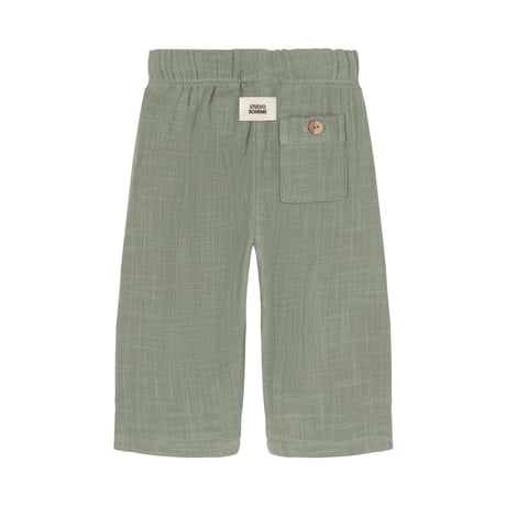 【STUDIO BOHEME PARIS】 PANTS COUSIN - GREEN GREY