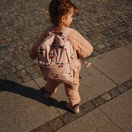 【Konges Sløjd】RAINY KIDS BACKPACK MIDI - MA GRANDE CERISE BLUSH