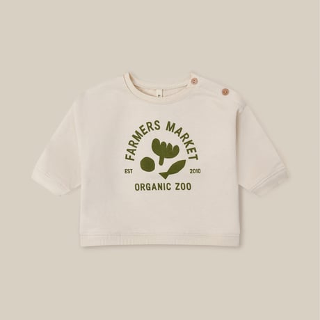 【Organic Zoo】Market Logo Sweatshirt