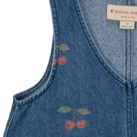 【Konges Sløjd】MAGOT DRESS GOTS - MA GRANDE CERISE DENIM