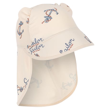 【Konges Sløjd】ASTER BEAR SUN HAT GRS - ROCK MY BOAT