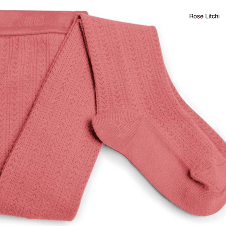 【Collégien】Angélique Pointelle Merino Wool Tights