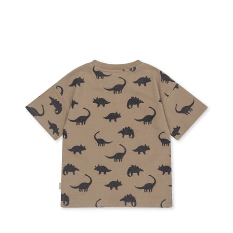 【Konges Sløjd】OBI TEE GOTS - DINO SILHOUETTE