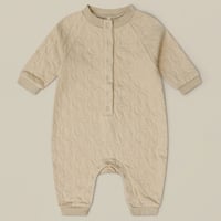 【Organic Zoo】Midnight Quilt Onesie