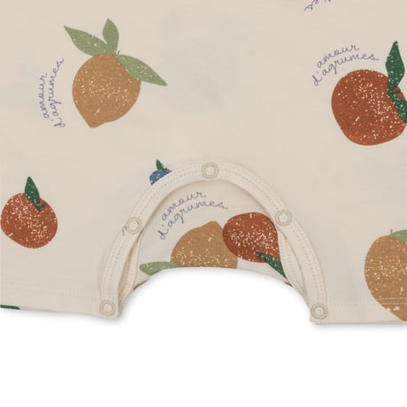 【Konges Sløjd】BASIC ROMPER GOTS - FRUITY