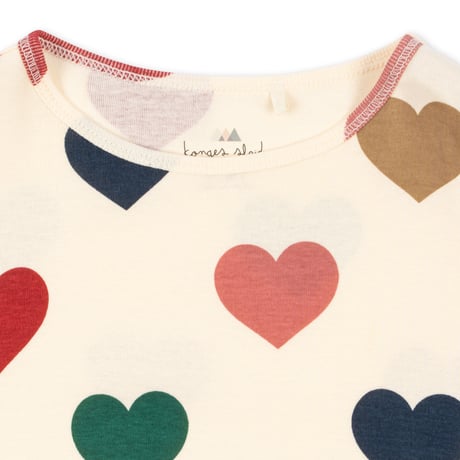 【Konges Sløjd】 CLASSIC TEE GOTS - BON COEUR COLORÉ