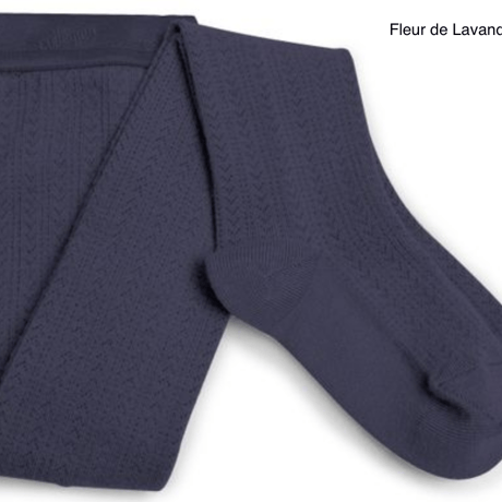 【Collégien】Angélique Pointelle Merino Wool Tights