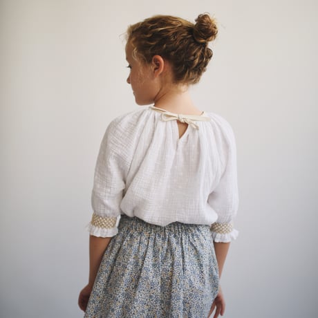 【LiiLU】ALAMERA SKIRT - Pacid Blue