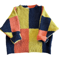 【MABLI】CORNELI PULLOVER - PAINT PALETTE