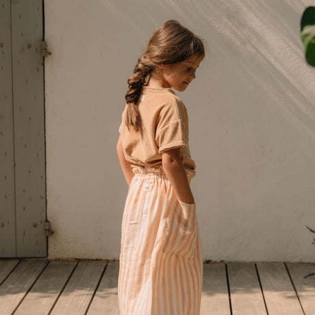 【STUDIO BOHEME PARIS】TSHIRT ESSENTIAL - PRALINE