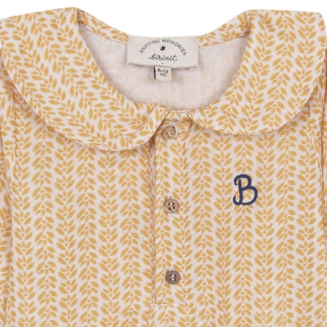 【Birinit Petit】Yellowstone romper   / Ranita Yellowstone