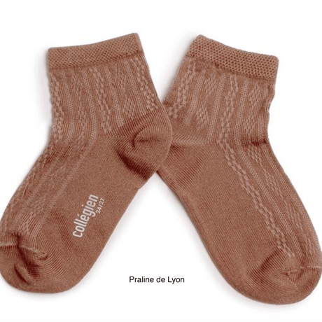 【Collégien】Antoinette Lightweight Pointelle Socks