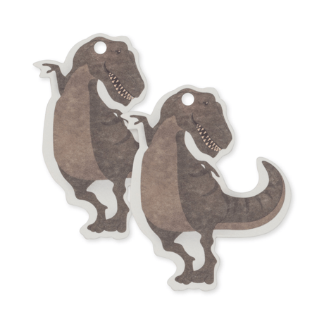 【Konges Sløjd】12 PACK GIFT TAGS FSC - DINO