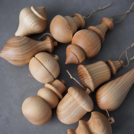 【lemitoys】Wooden Christmas Ornaments #1