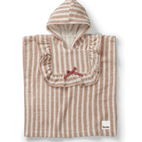 【Elodie】Bath Poncho - Candy stripes