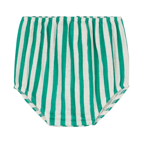 【STUDIO BOHEME PARIS】BLOOMERS AMI - GREEN STRIPES