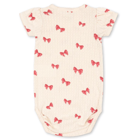 【Konges Sløjd】MINNIE PUFF SLEEVE BODY GOTS - ROSIA BOW