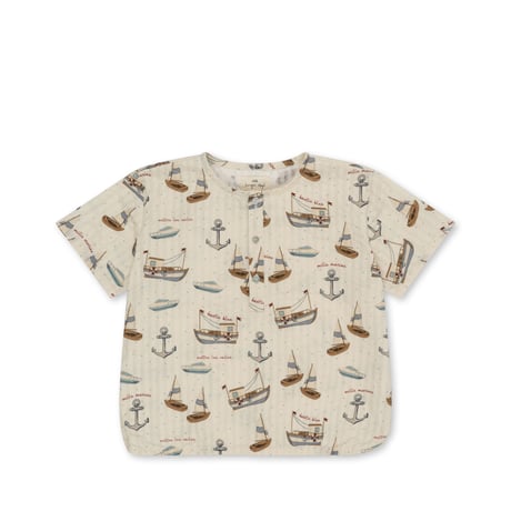 【Konges Sløjd】ACE SS SHIRT GOTS - SAIL AWAY