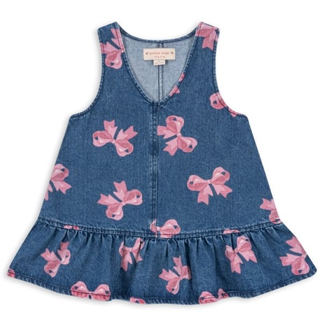 【Konges Sløjd】MAGOT DRESS GOTS -  BELLA BOW