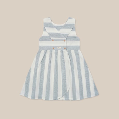 【Organic Zoo】Sardine Stripes Sleeveless Dress